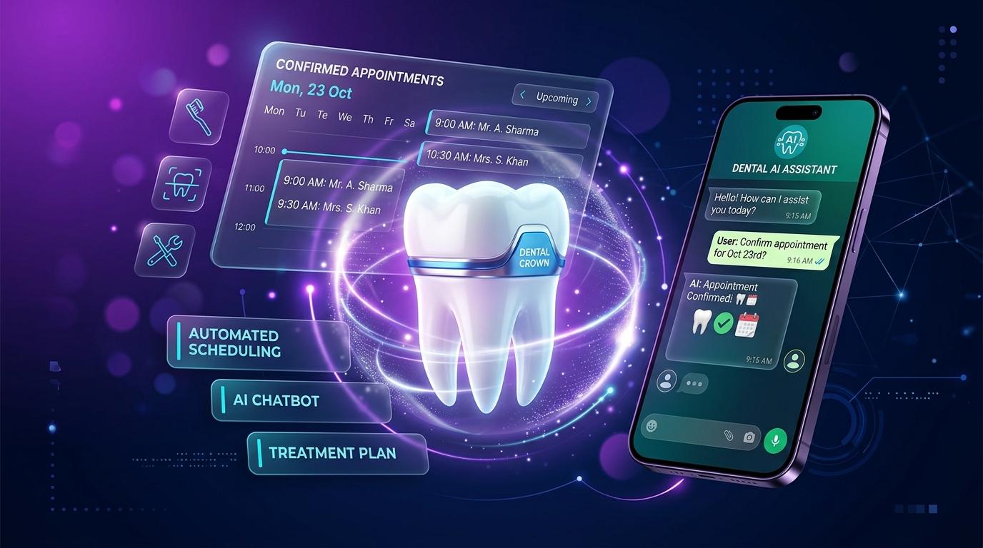 Sistema inteligente de IA y automatización para consultorios dentales